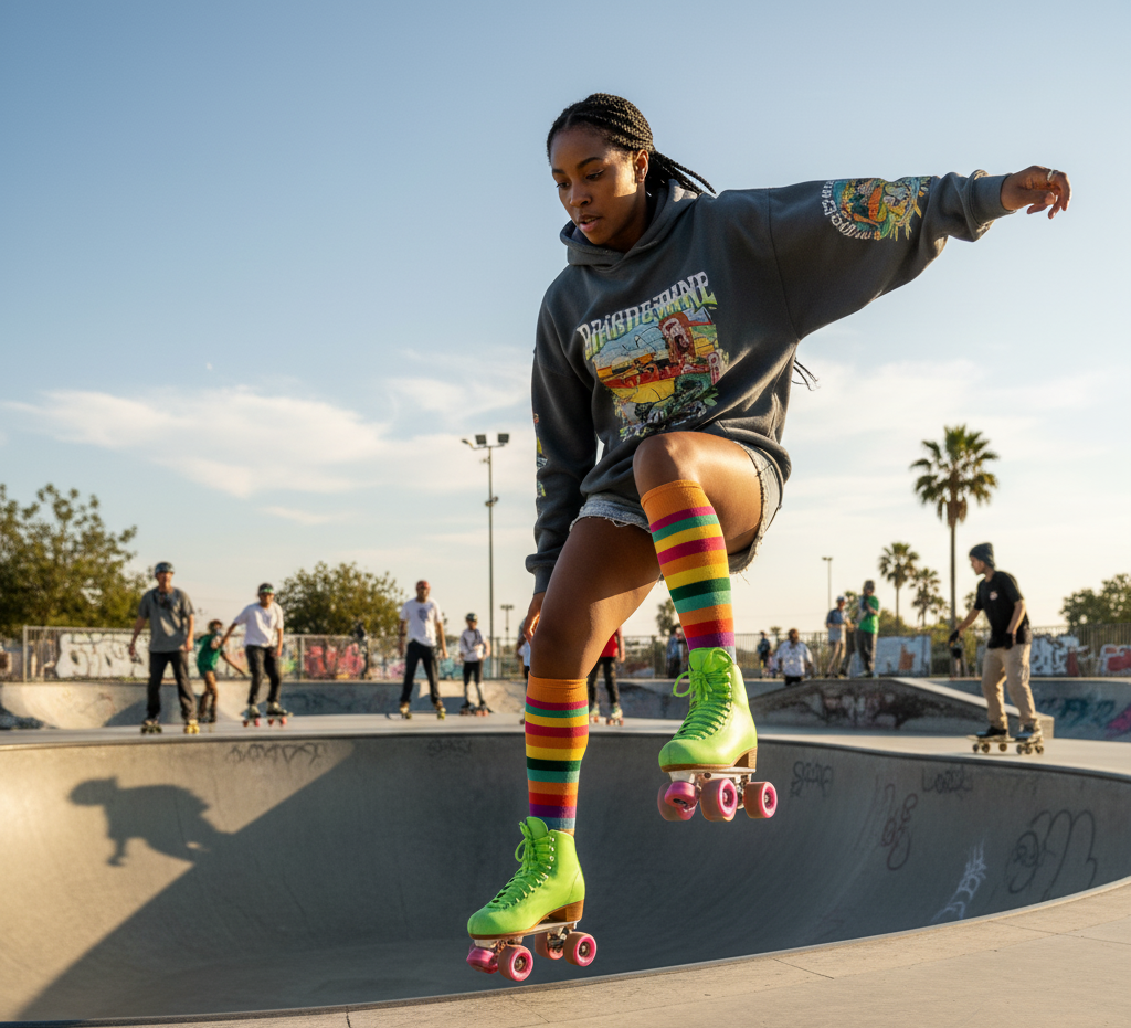 Patinador decorativo